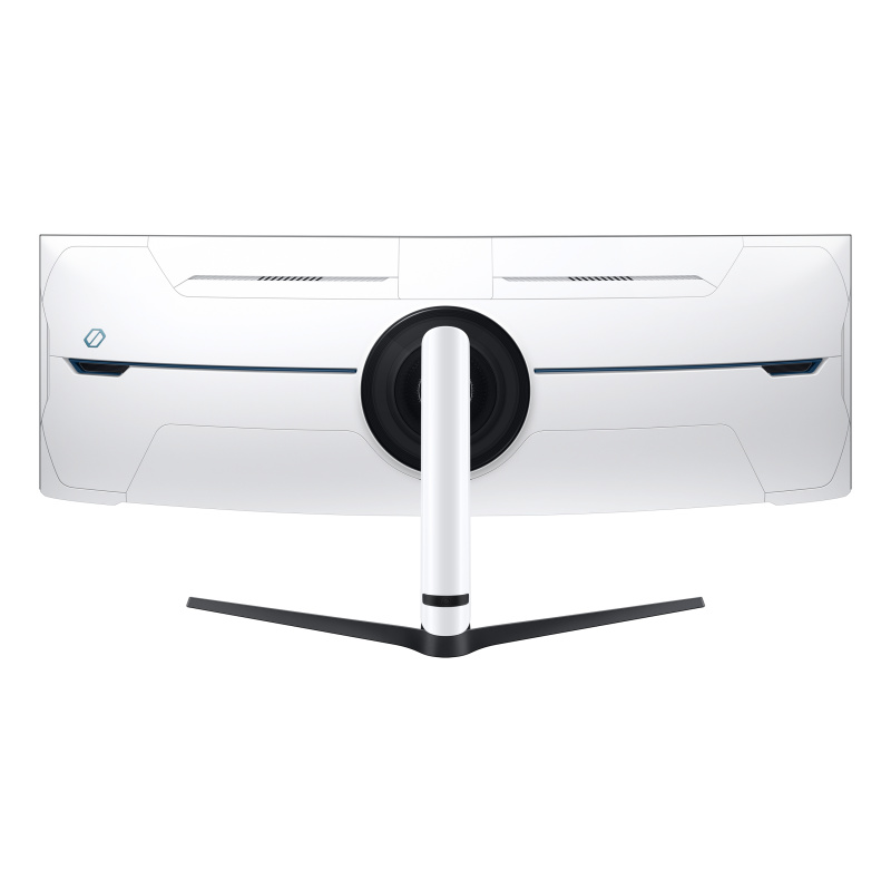 Samsung G95NC LED display 144,8 cm (57") 7680 x 2160 pixels Dual UHD Noir, Blanc