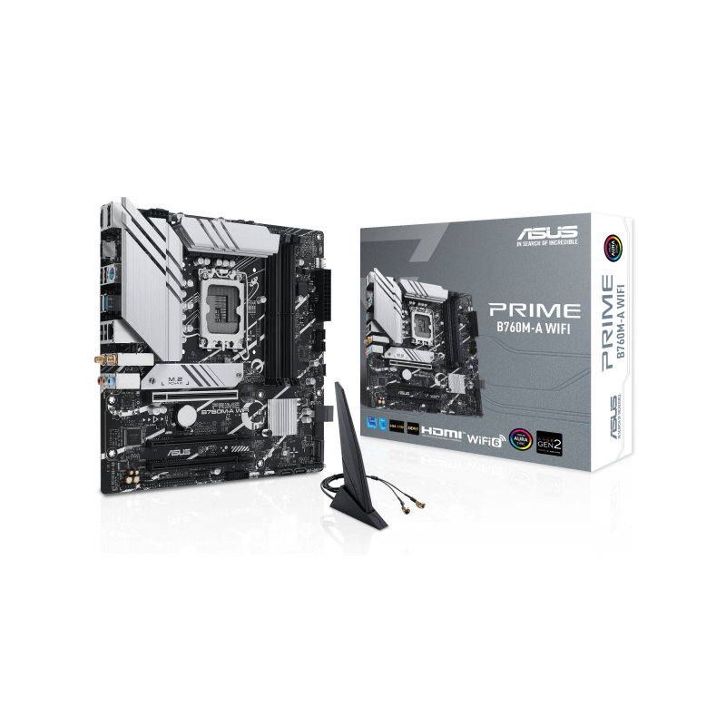 ASUS PRIME B760M-A WIFI Intel B760 LGA 1700 micro ATX