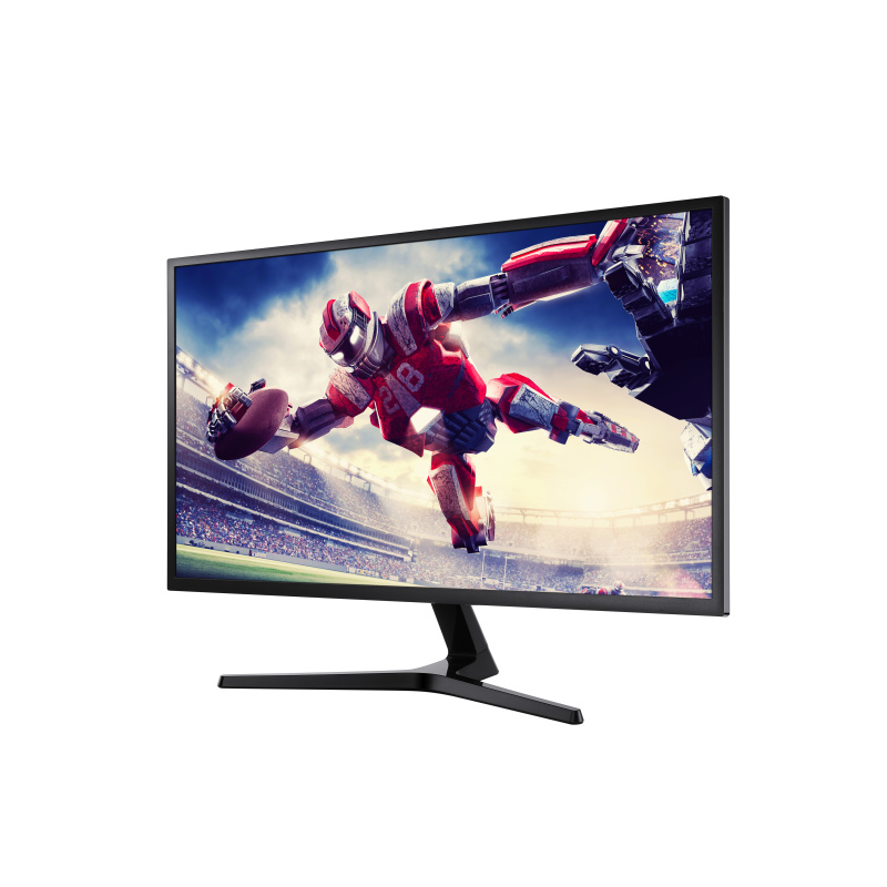 Samsung U32J590UQU LED display 80 cm (31.5") 3840 x 2160 pixels 4K Ultra HD QLED Noir
