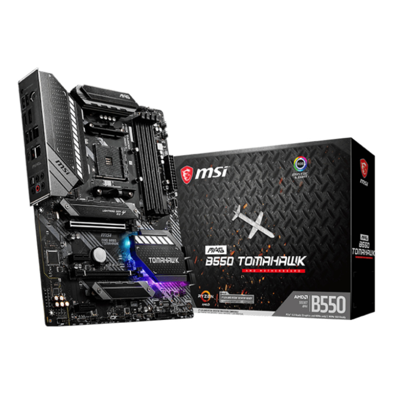 MSI MAG B550 Tomahawk AMD B550 Emplacement AM4 ATX