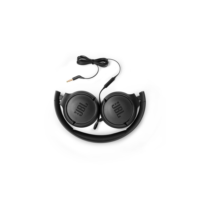 JBL Tune 500 Casque Avec fil Arceau Appels/Musique Noir