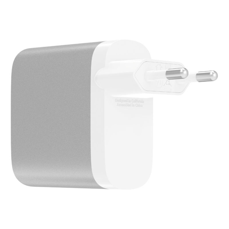 Belkin BOOST↑CHARGE Universel Argent, Blanc Secteur Charge rapide Intérieure