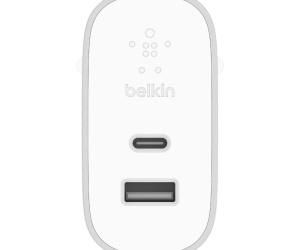 Belkin BOOST↑CHARGE Universel Argent, Blanc Secteur Charge rapide Intérieure