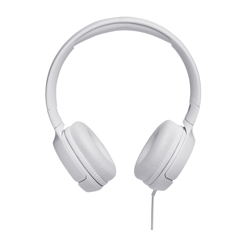 JBL Tune 500 Écouteurs Avec fil Arceau Musique Blanc