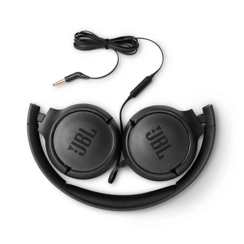 JBL Tune 500 Casque Avec fil Arceau Appels/Musique Noir