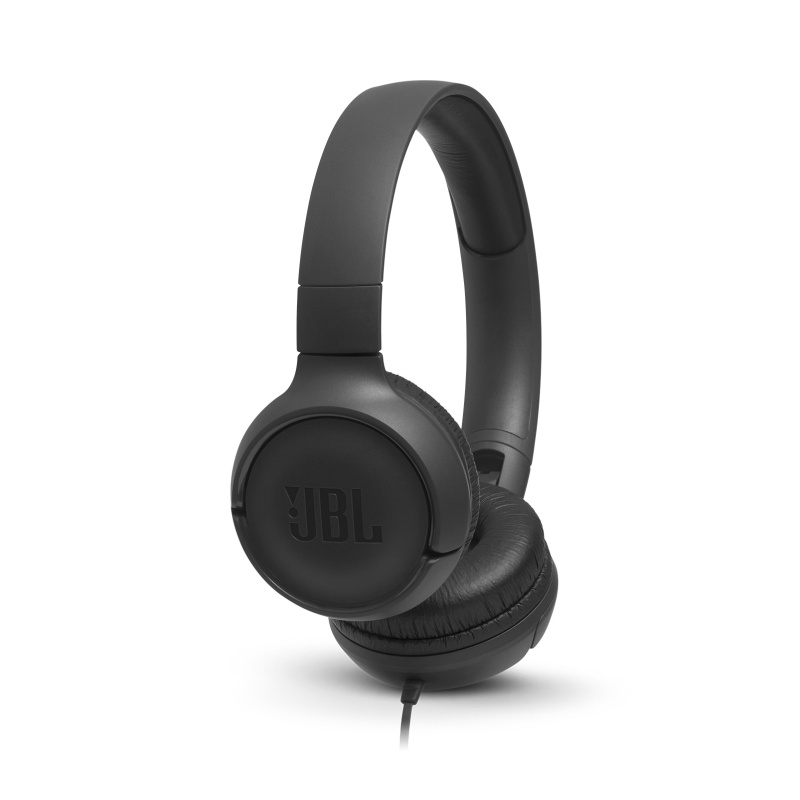 JBL Tune 500 Casque Avec fil Arceau Appels/Musique Noir