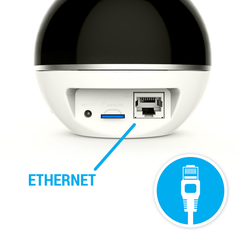 EZVIZ C6T RF Sphérique Caméra de sécurité IP Intérieure 1920 x 1080 pixels Bureau