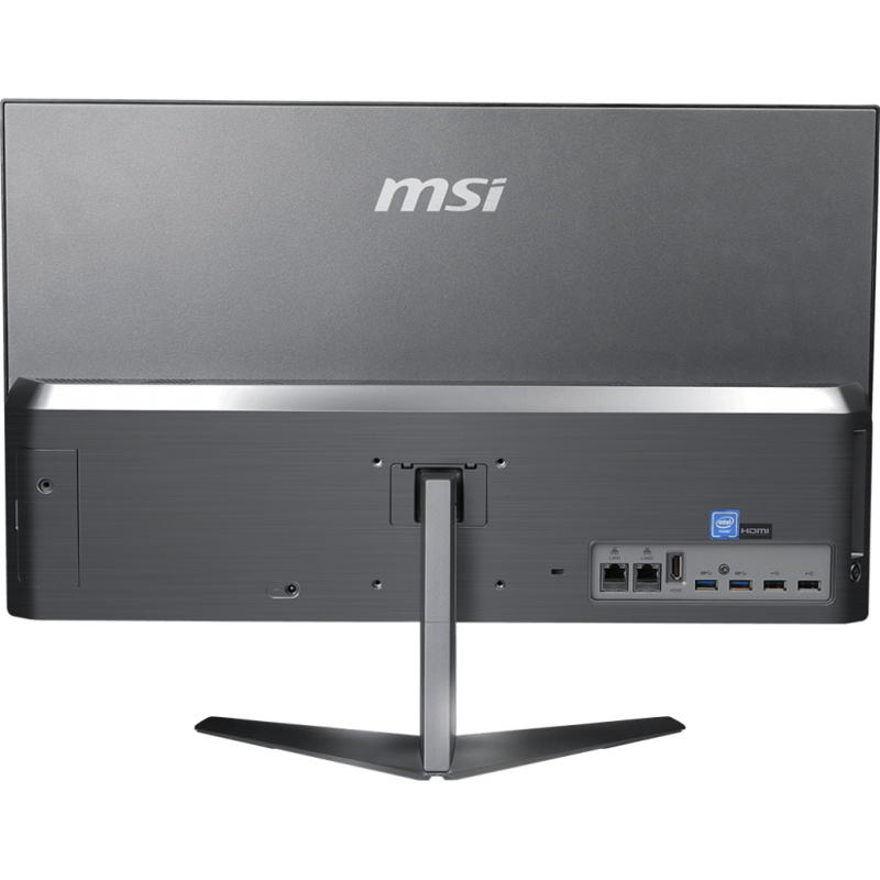 MSI Pro 24X 10M-014EU Intel® Core™ i3 i3-10110U 60,5 cm (23.8") 1920 x 1080 pixels PC All-in-One 8 Go DDR4-SDRAM 512 Go SSD Windows 10 Home Wi-Fi 5 (802.11ac) Noir
