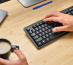 Trust Ody II clavier Bureau RF sans fil AZERTY Français Noir
