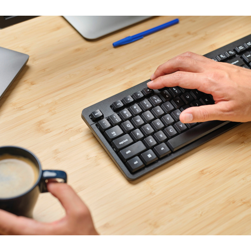 Trust Ody II clavier Bureau RF sans fil AZERTY Français Noir