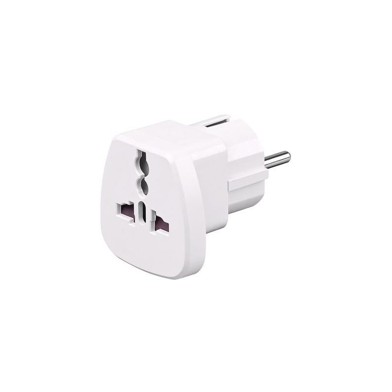 Microconnect PETRAVEL adaptateur prise d'alimentation Universel Blanc
