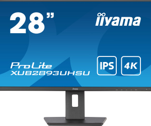 iiyama ProLite écran plat de PC 71,1 cm (28") 3840 x 2160 pixels 4K Ultra HD LED Noir