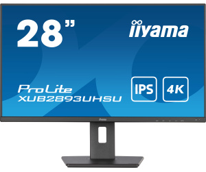 iiyama ProLite XUB2893UHSU-B5 (EOL) écran plat de PC 71,1 cm (28") 3840 x 2160 pixels 4K Ultra HD LED Noir