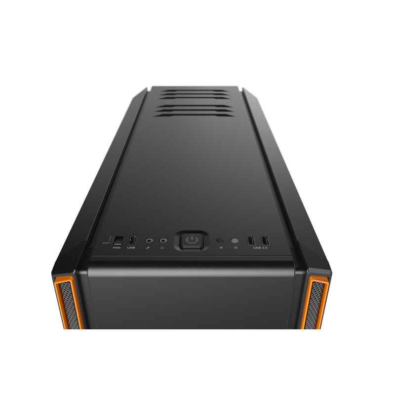 be quiet! Silent Base 801 Midi Tower Noir, Orange