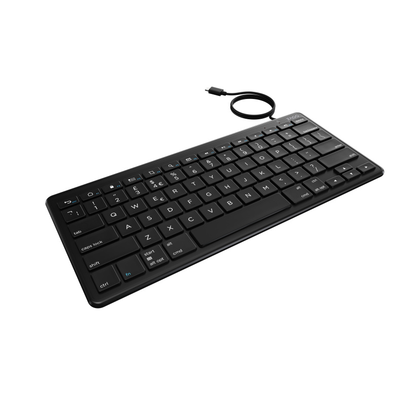 ZAGG 103202222 clavier Souris incluse Universel USB AZERTY Français Noir