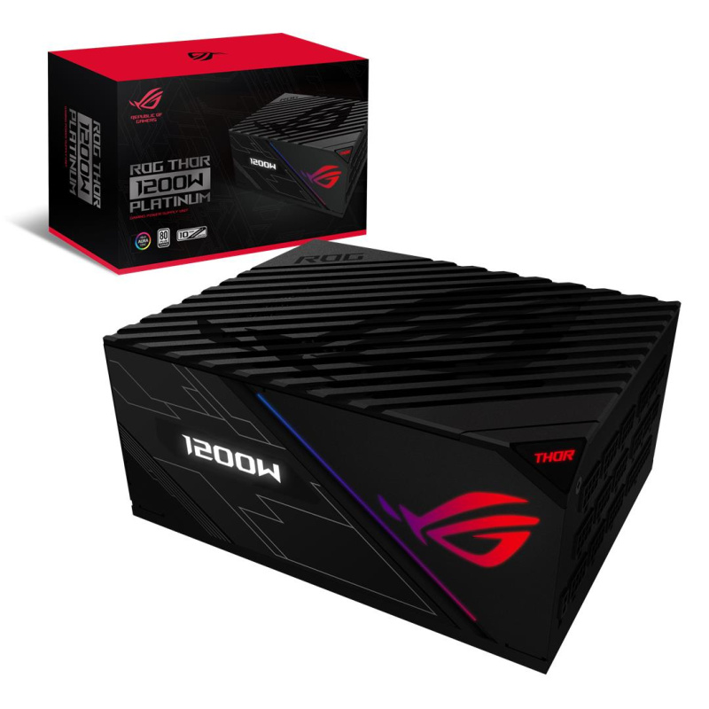 ASUS ROG -THOR-1200P unité d'alimentation d'énergie 1200 W 24-pin ATX ATX Noir