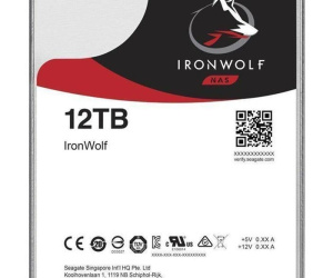 Seagate NAS HDD IronWolf 3.5" 12 To Série ATA III