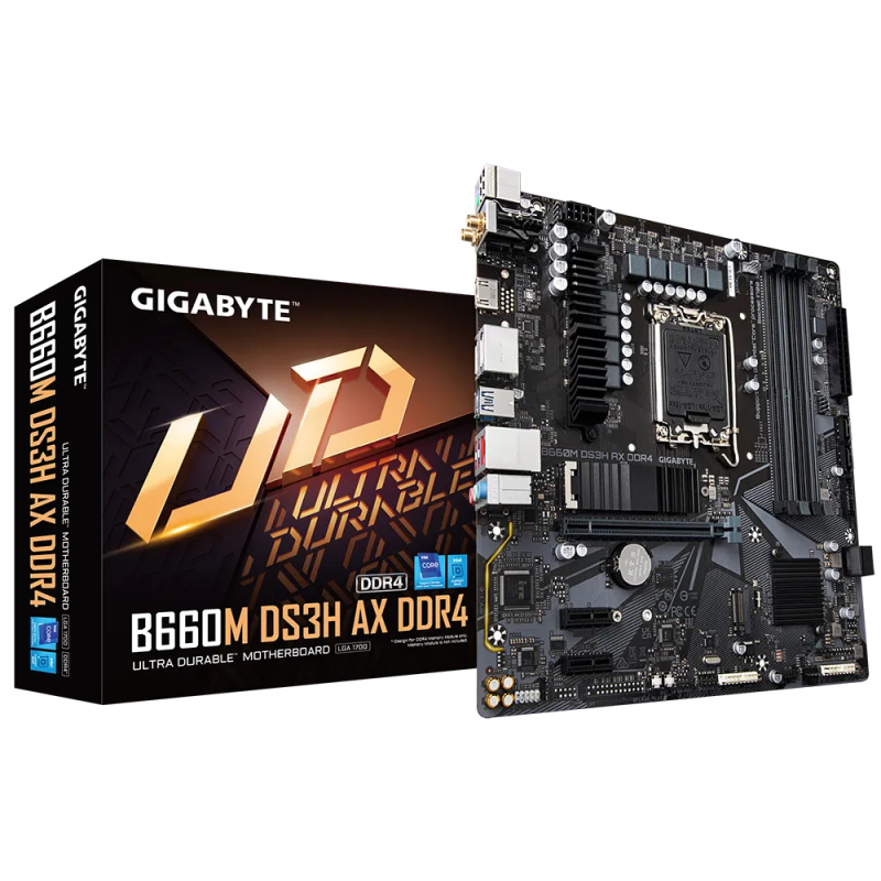GIGABYTE B660M DS3H AX DDR4 carte mère Intel B660 LGA 1700 micro ATX
