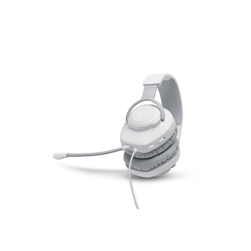 JBL Quantum 100 Écouteurs Avec fil Arceau Jouer Blanc