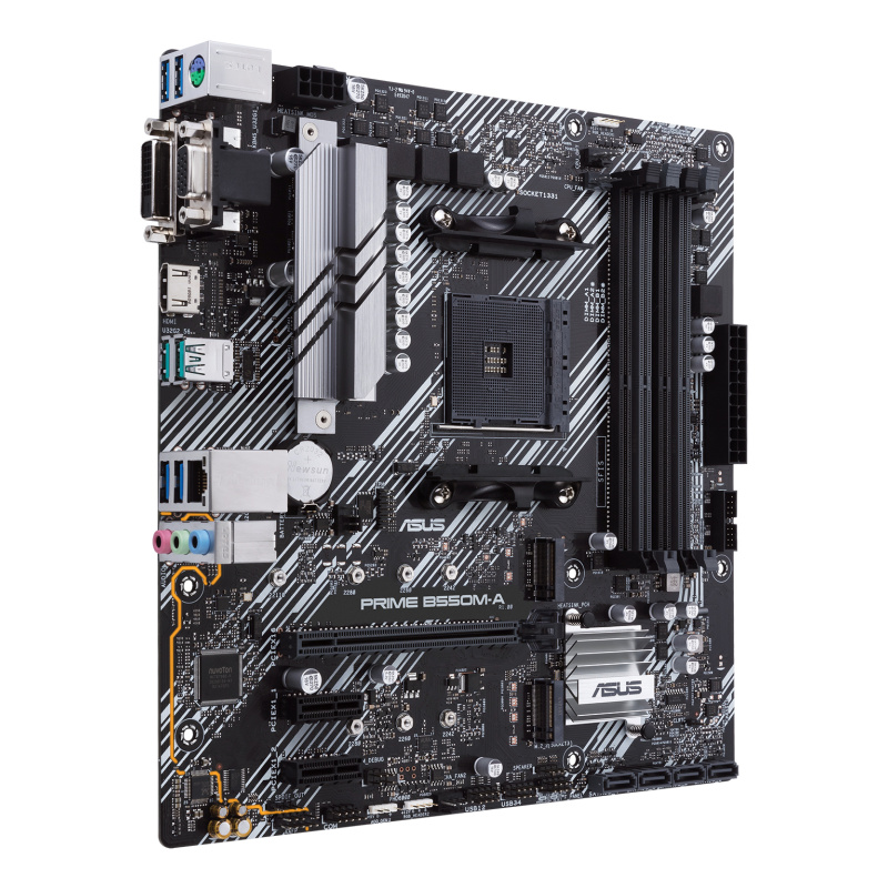 ASUS Prime B550M-A/CSM AMD B550 Emplacement AM4 micro ATX