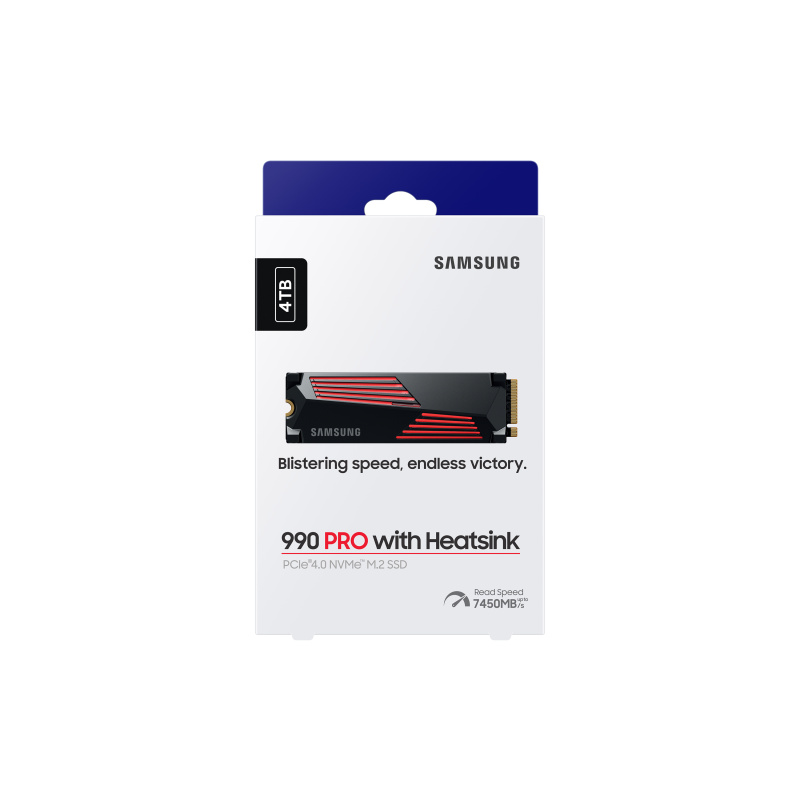 Samsung 990 Pro 4 To M.2 PCI Express 4.0 NVMe V-NAND TLC