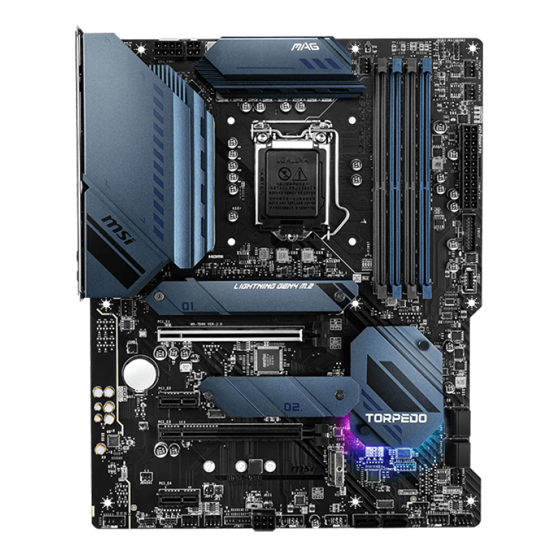 MSI MAG Z590 TORPEDO carte mère Intel Z590 LGA 1200 (Socket H5) ATX