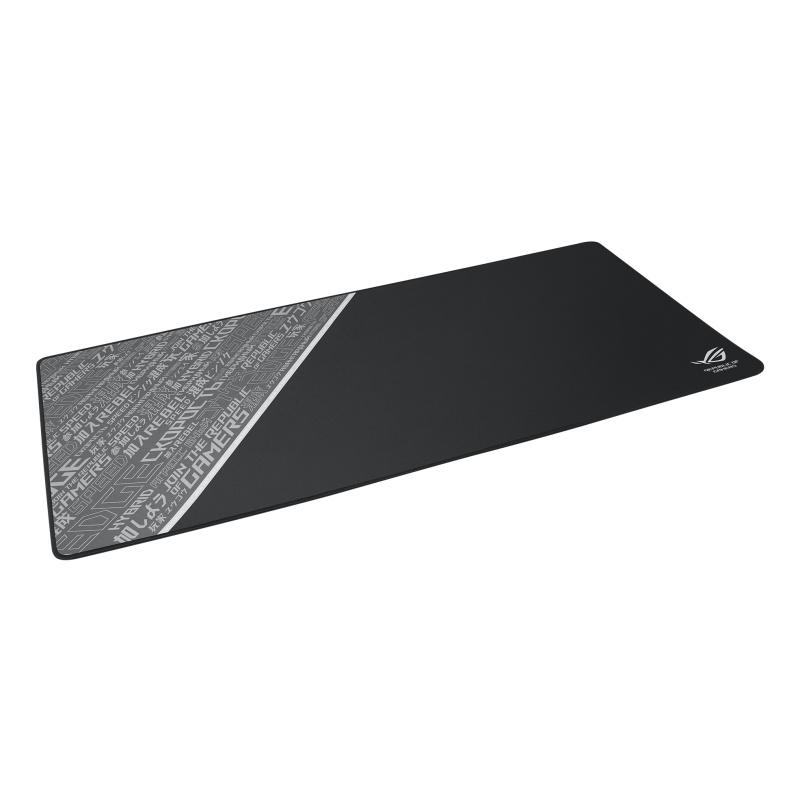 ASUS ROG Sheath BLK LTD Tapis de souris de jeu Noir, Gris, Blanc
