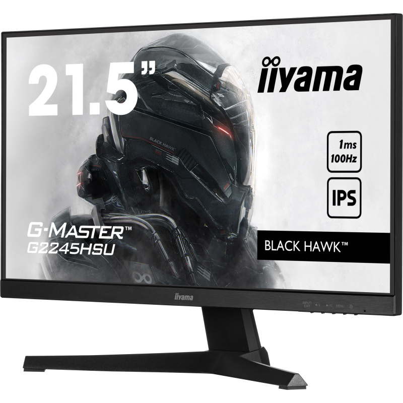 iiyama G-MASTER G2245HSU-B1 écran plat de PC 55,9 cm (22") 1920 x 1080 pixels Full HD LED Noir