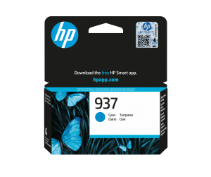 HP 937 Cartouche Encre Authentique Cyan