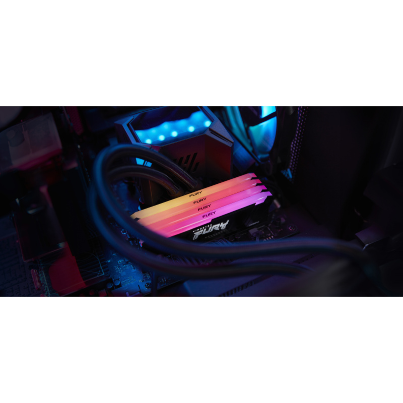 Kingston Technology FURY Beast 16GB 3200MT/s DDR4 CL16 DIMM RGB