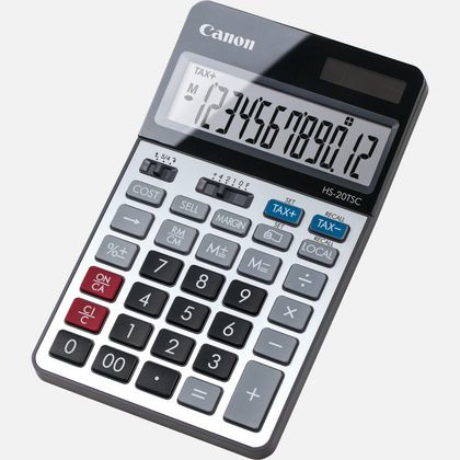 Canon HS-20TSC calculatrice Bureau Calculatrice financière Noir, Argent