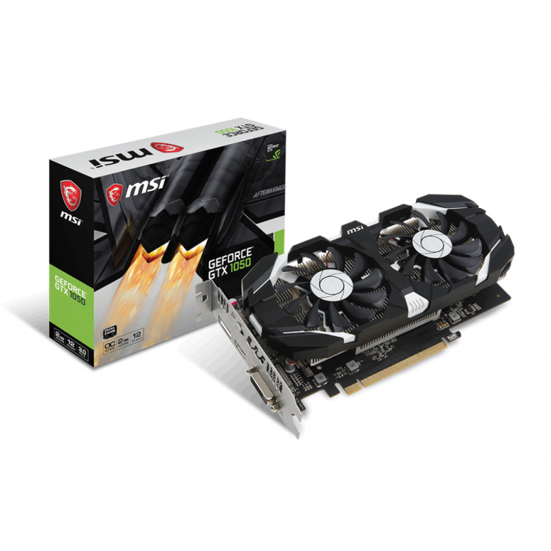 MSI 912-V809-2878 carte graphique NVIDIA GeForce GTX 1050 Ti 2 Go GDDR5