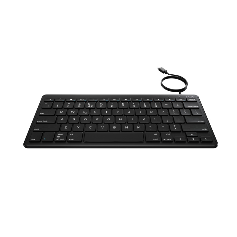 ZAGG 103202222 clavier Souris incluse Universel USB AZERTY Français Noir