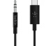 Belkin RockStar™ 3.5mm Audio Cable with USB-C™ Connector câble audio USB C 3,5mm Noir