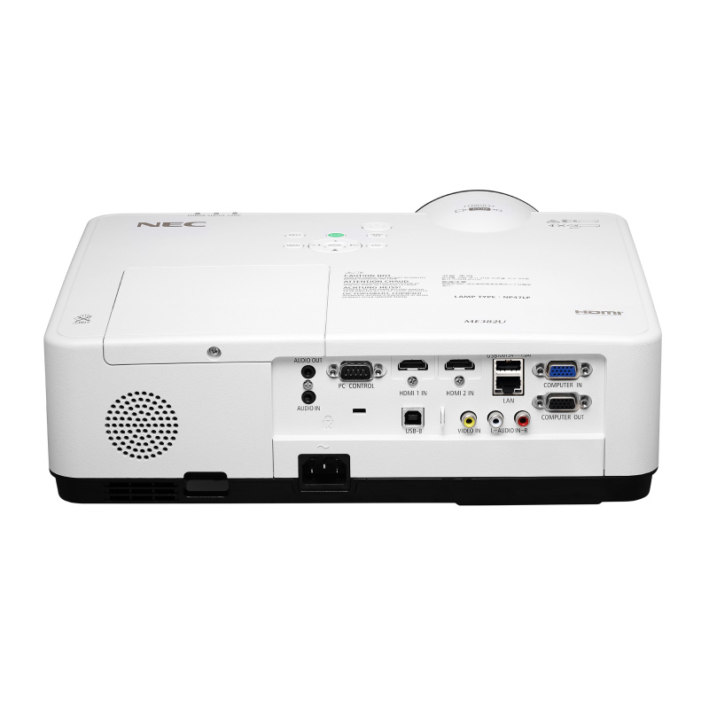 NEC ME382U Projecteur à focale standard 3800 ANSI lumens 3LCD WUXGA (1920x1200) Blanc