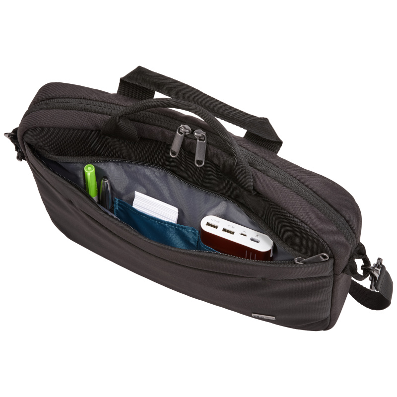 Case Logic Advantage ADVA-114 Black 35,6 cm (14") Sac Messenger Noir