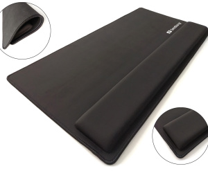 Sandberg Desk Pad Pro XXL Gaming mouse pad Noir