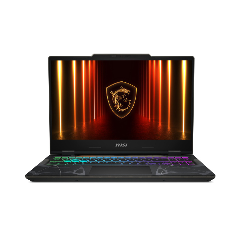 MSI Cyborg 15 B2RWFKG-299XFR Intel Core 5 210H Ordinateur portable 39,6 cm (15.6") Full HD 32 Go DDR5-SDRAM 512 Go SSD NVIDIA GeForce RTX 5060 Wi-Fi 6E (802.11ax) DOS gratuit Français Noir