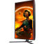 AOC G3 Q27G3XMN/BK écran plat de PC 68,6 cm (27") 2560 x 1440 pixels 2K Ultra HD LED Noir, Rouge
