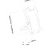 Neomounts TABLET-UN200WHITE Support de bureau pour tablette 7-10" - universel