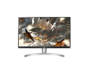 LG 27UL650-W LED display 68,6 cm (27") 3840 x 2160 pixels 4K Ultra HD Argent