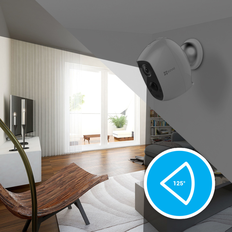 EZVIZ C3A Caméra de sécurité IP Intérieure et extérieure 1920 x 1080 pixels Mur