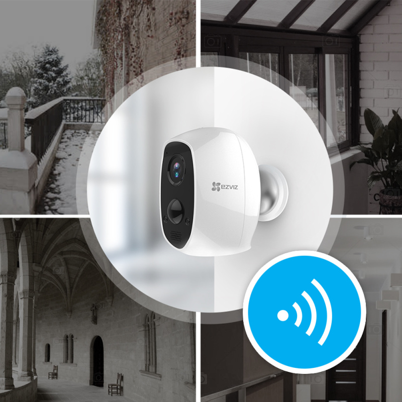 EZVIZ C3A Caméra de sécurité IP Intérieure et extérieure 1920 x 1080 pixels Mur