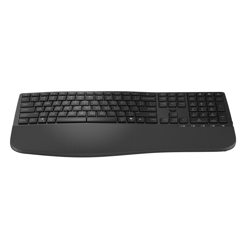 HP STORE 3PL clavier Bureau RF sans fil + Bluetooth Noir