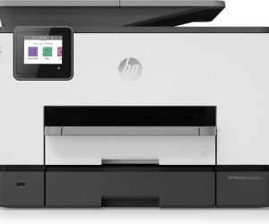 HP OfficeJet Pro Imprimante Tout-en-un 9023, Couleur, Imprimante pour Petit bureau, Impression, copie, scan, fax, Chargeur automatique de documents de 35 feuilles; Impression USB en façade; Numérisation vers e-mail; Impression recto-verso