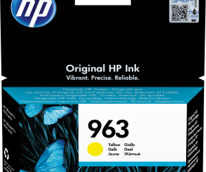 HP 963 Cartouche d'encre jaune authentique