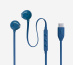 JBL Tune 305C Casque Avec fil Ecouteurs Appels/Musique USB Type-C Bleu