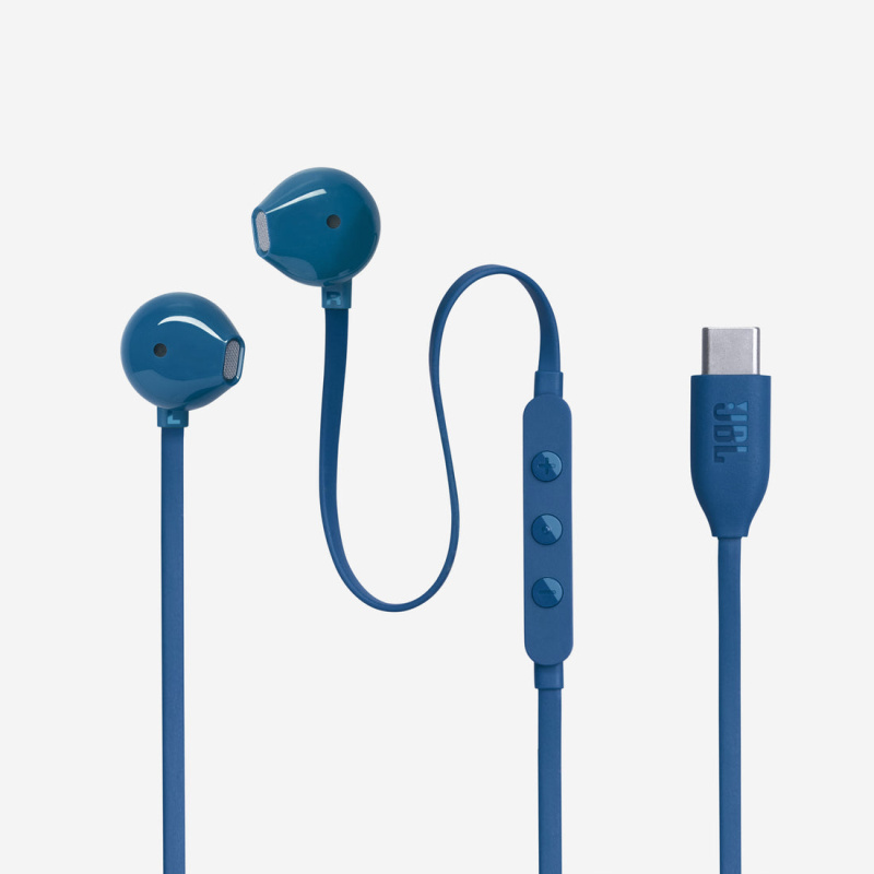 JBL Tune 305C Casque Avec fil Ecouteurs Appels/Musique USB Type-C Bleu