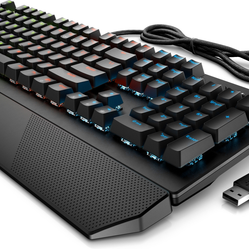 Clavier HP AZERTY Noir - Occasion Mais Fonctionne - Connexion USB