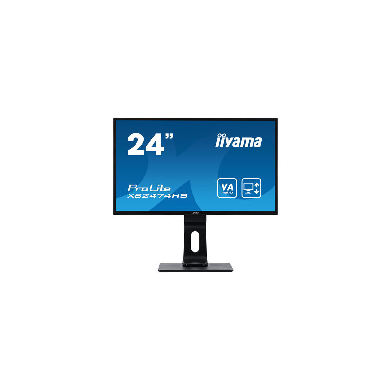 iiyama ProLite XB2474HS-B2 LED display 59,9 cm (23.6") 1920 x 1080 pixels Full HD Noir